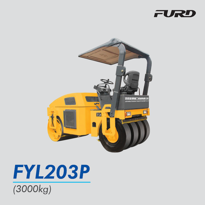 Ride-On Pneumatic Combination Roller FYL203P Merek FURD